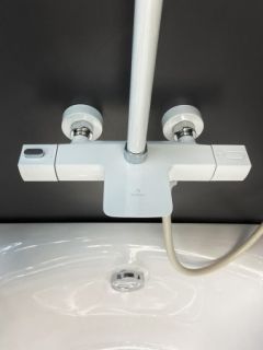 Душевая система с термостатом AltroBagno Diretto 030413 Bi белый